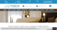 Desktop Screenshot of hotelfoschi.com
